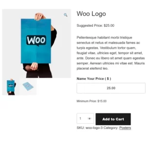 Name your Price WooCommerce Extension