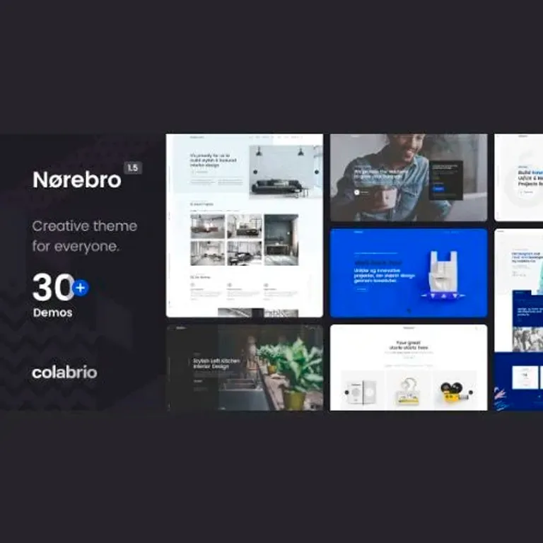 Norebro Creative Portfolio Theme for Multipurpose Usage 1 Norebro Creative Portfolio Theme for Multipurpose Usage