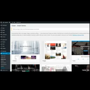 OceanWP Ocean Demo Import Plugin