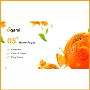 Ogami Organic Store y Bakery WordPress Theme