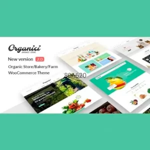 Organici Organic Store y Bakery WooCommerce Theme