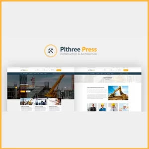 Pithree Construction y Building WordPress Theme