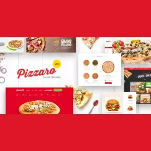 Pizzaro Fast Food y Restaurant WooCommerce Theme