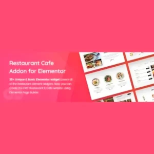Restaurant & Cafe Addon for Elementor