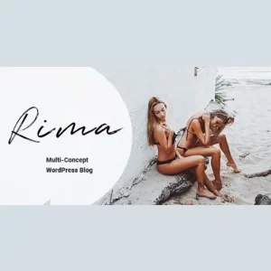 Rima Personal Blog WordPress Theme