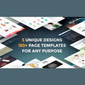 Scalia Multi Concept Business Shop OnePage Blog Theme