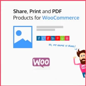 Share Print and PDF Products for WooCommerce