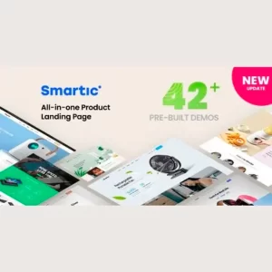 Smartic Product Landing Page WooCommerce Theme