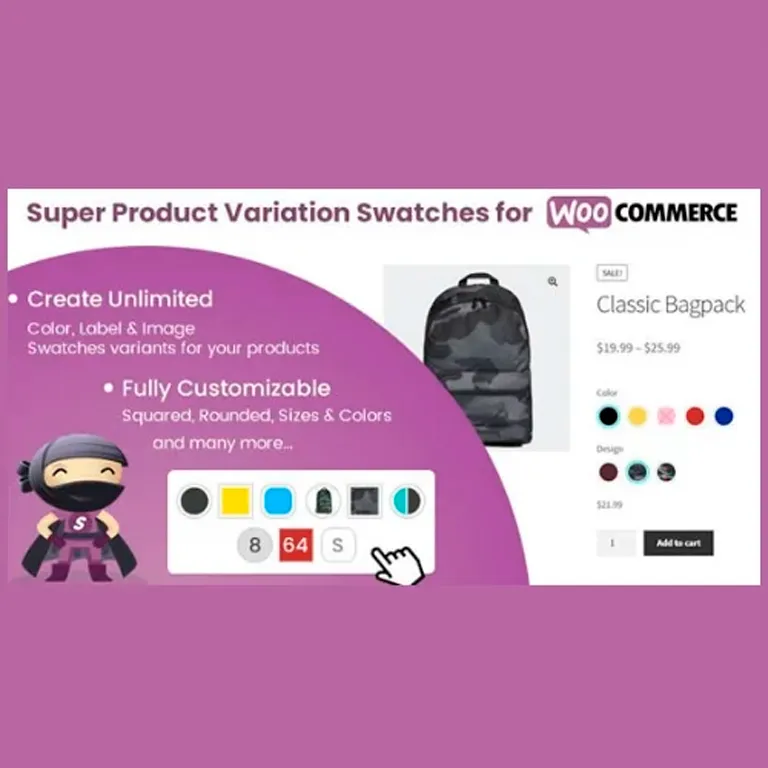 Super Product Variation Swatches for WooCommerce 1 Super Product Variation Swatches for WooCommerce