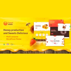 SweetMielo Honey Production and Sweets Delicious WP Theme
