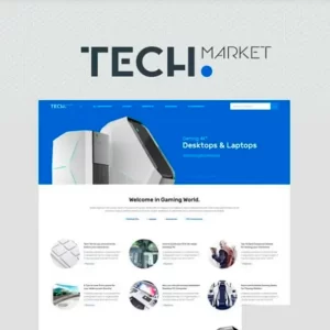 Techmarket Multi demo y Electronics Store