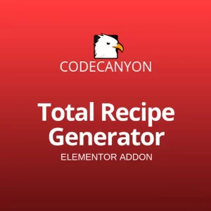 Total Recipe Generator for Elementor