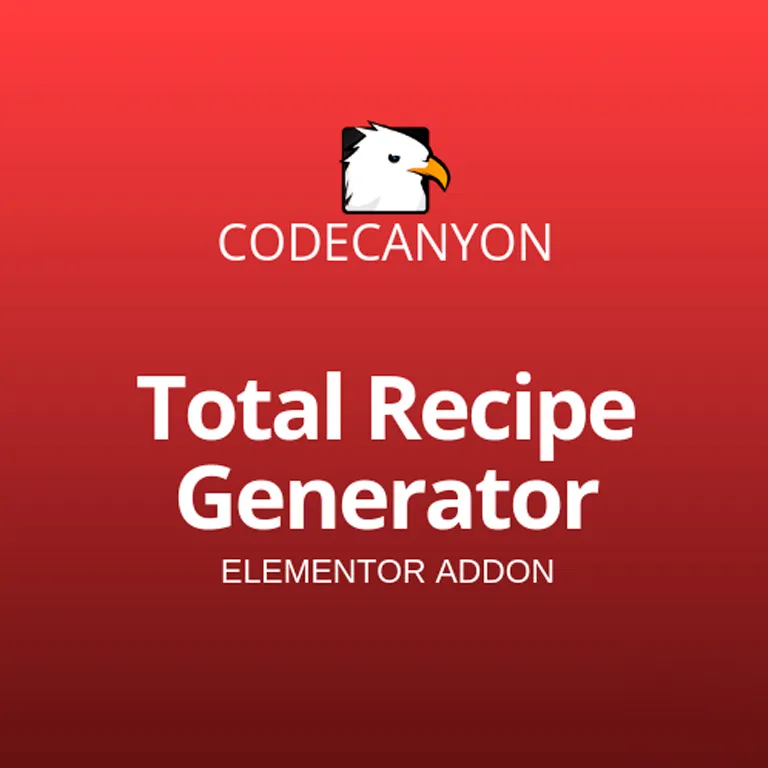 Total Recipe Generator for Elementor 1 Total Recipe Generator for Elementor