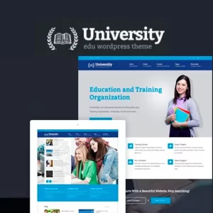 University Education Event and Course WordPress Theme