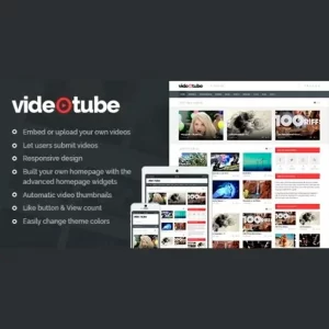VideoTube A Responsive Video WordPress Theme