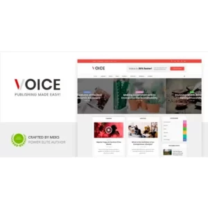 Voice News Magazine WordPress Theme