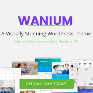 Wanium A Elegant Multi Concept Theme