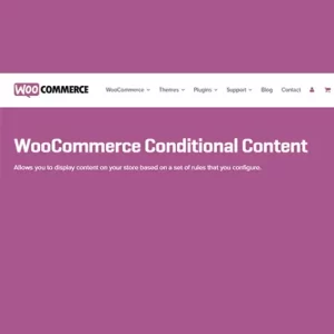 WooCommerce Conditional Content