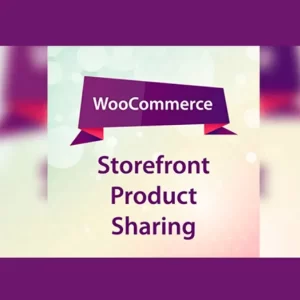WooCommerce Storefront Product Sharing