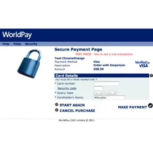 WooCommerce WorldPay Gateway