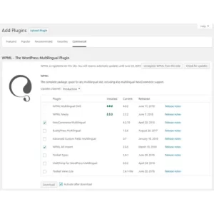 WordPress Multilingual WooCommerce