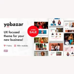 Yobazar Elementor Fashion WooCommerce Theme