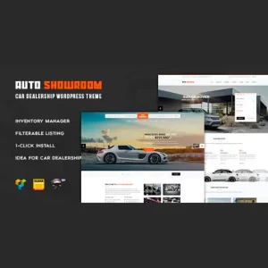 Auto Showroom Car Dealership WordPress Theme