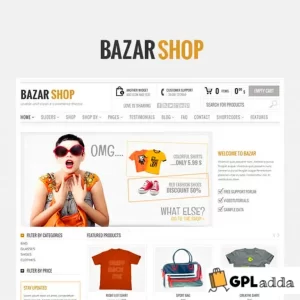 Bazar Shop Multi Purpose eCommerce Theme