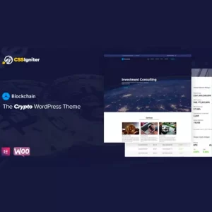 CSSIgniter Blockchain WordPress Theme