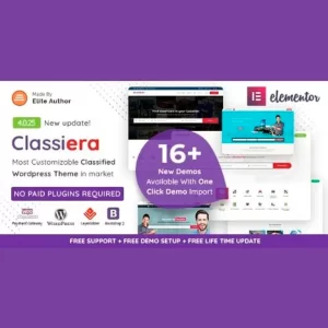 Classiera Classified Ads WordPress Theme