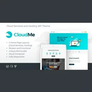 CloudMe Cloud Storage y File Sharing Services WordPress Theme