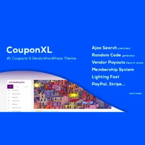 CouponXL Coupons Deals y Discounts WP Theme