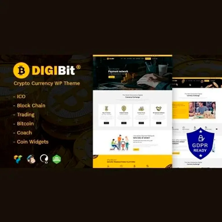 DigiBit Cryptocurrency Mining WordPress Theme 1 DigiBit Cryptocurrency Mining WordPress Theme