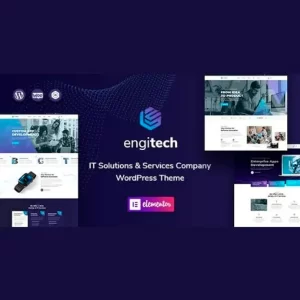 Engitech IT Solutions y Services WordPress Theme