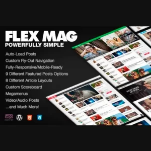 Flex Mag Responsive WordPress News Theme