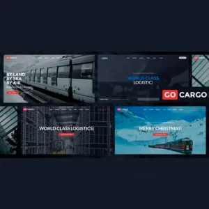 GoCargo Freight Logistics y Transportation WordPress Theme