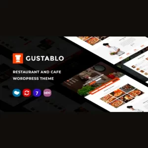Gustablo Restaurant y Cafe Responsive WP Theme