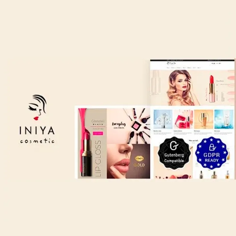 Iniya Cosmetic WordPress Theme 1 Iniya Cosmetic WordPress Theme