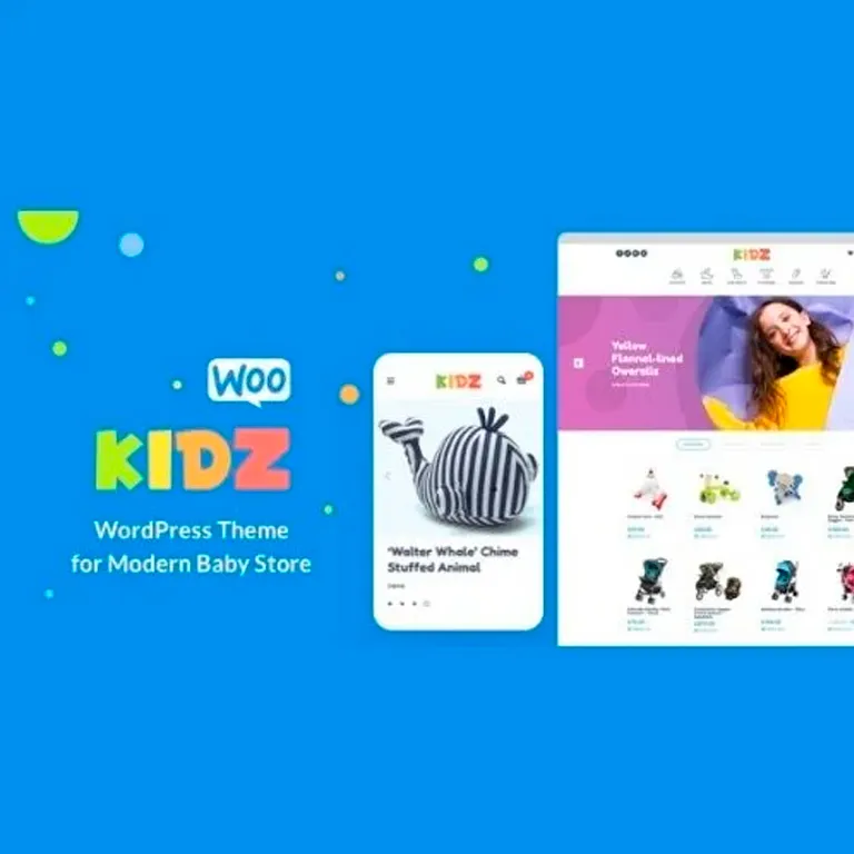 KIDZ Baby Shop y Kids Store WordPress WooCommerce Theme 1 KIDZ Baby Shop y Kids Store WordPress WooCommerce Theme