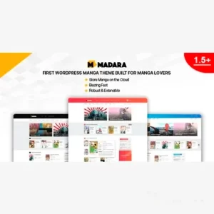 Madara WordPress Theme for Manga