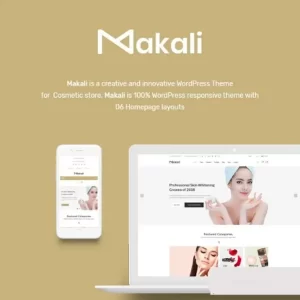 Makali Cosmetics y Beauty Theme for WooCommerce