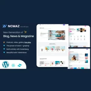Ncmaz Blog Magazine WordPress Theme