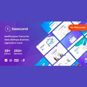 SaasLand Multi Purpose WordPress Themes for Saas y Startups