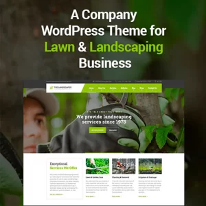 The Landscaper Lawn y Landscaping WP Theme