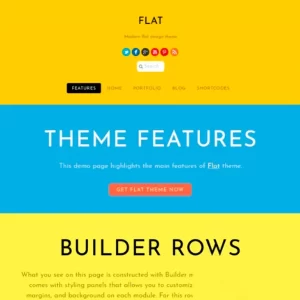 Themify Flat Premium WordPress Theme