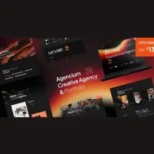 Agencium Creative Agency and Portfolio Theme