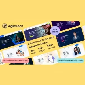 Agiletech Technology Multi Purpose Elementor Theme