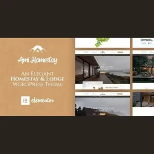 Ami Homestay Hotel Booking Theme