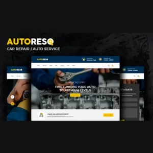 Autoresq Car Repair Theme