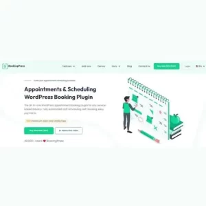 BookingPress Pro Appointment Booking All 37 Addons
